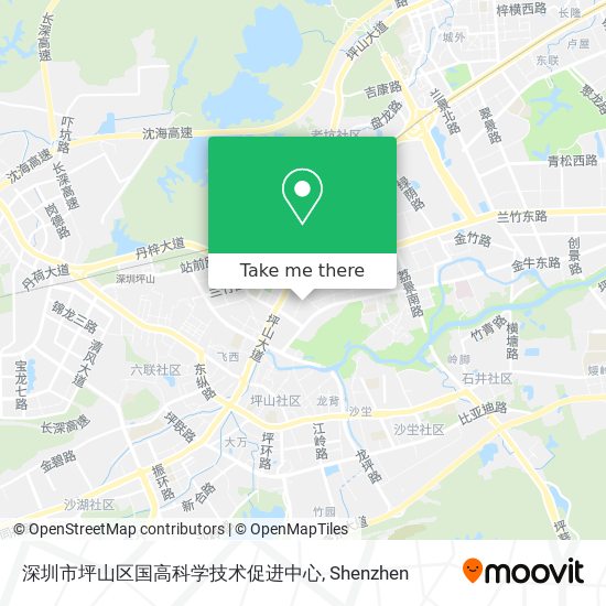 深圳市坪山区国高科学技术促进中心 map