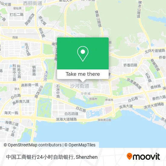 中国工商银行24小时自助银行 map