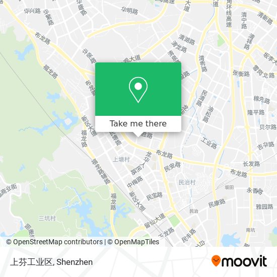 上芬工业区 map
