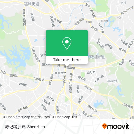 涛记猪肚鸡 map