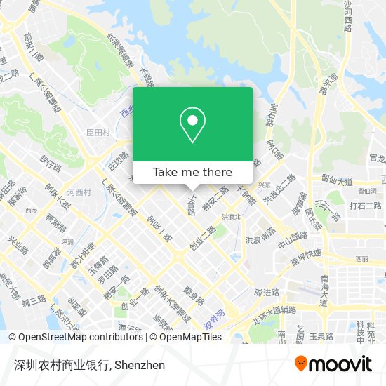 深圳农村商业银行 map