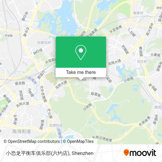 小恐龙平衡车俱乐部(六约店) map