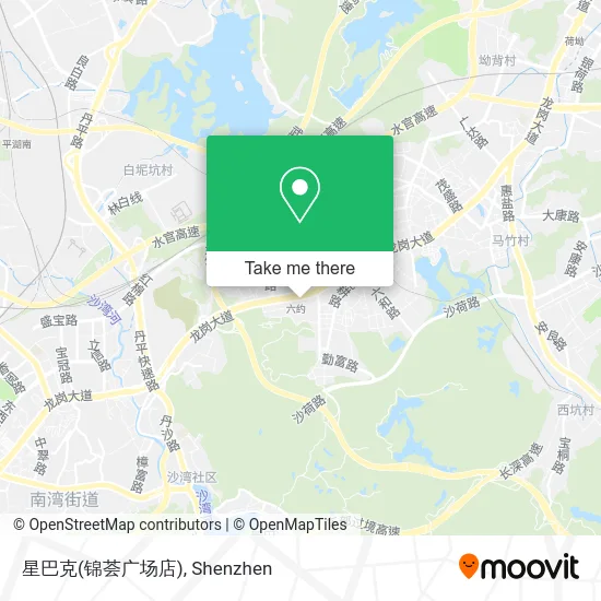 星巴克(锦荟广场店) map