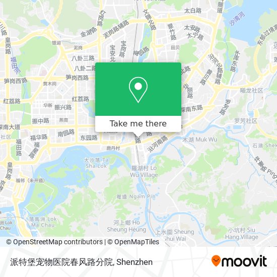 派特堡宠物医院春风路分院 map