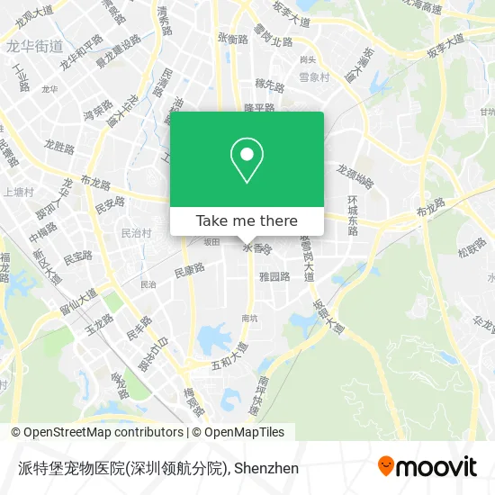 派特堡宠物医院(深圳领航分院) map