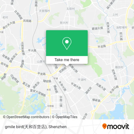 gmile bird(天和百货店) map