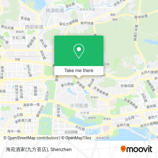 海苑酒家(九方荟店) map
