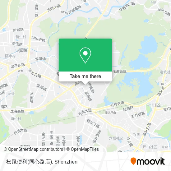 松鼠便利(同心路店) map