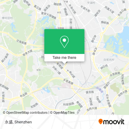 永盛 map
