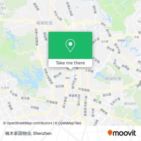 楠木家园物业 map