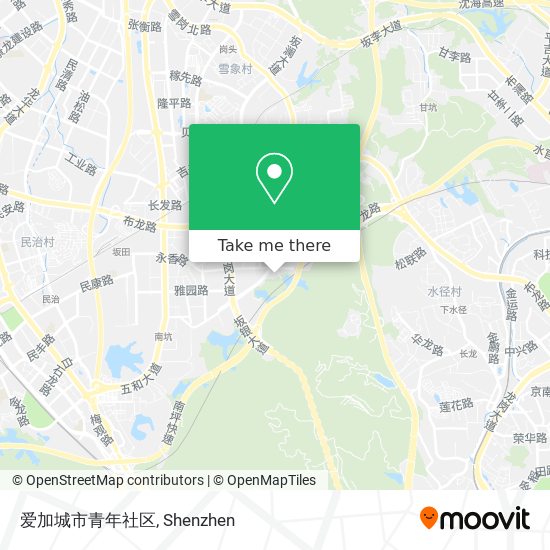 爱加城市青年社区 map