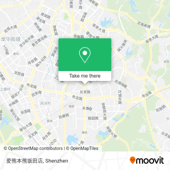 爱熊本熊坂田店 map