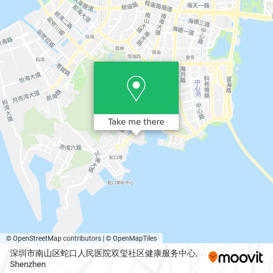深圳市南山区蛇口人民医院双玺社区健康服务中心 map