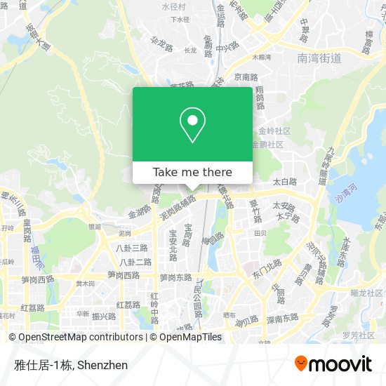 雅仕居-1栋 map