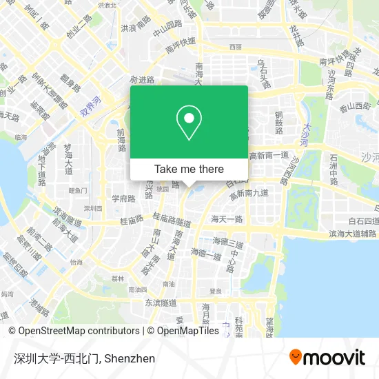 深圳大学-西北门 map