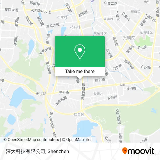 深大科技有限公司 map