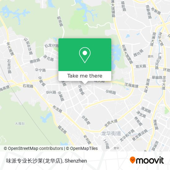 味派专业长沙莱(龙华店) map