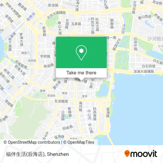 福伴生活(后海店) map