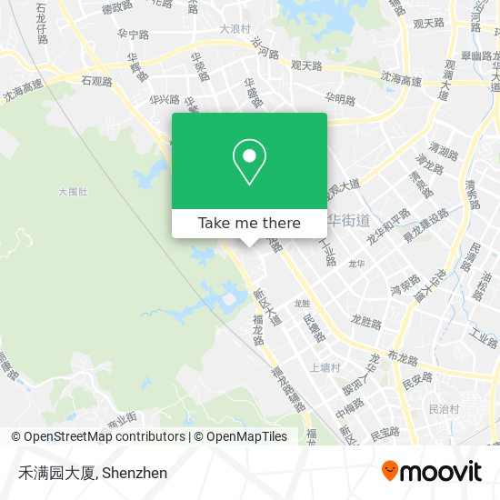 禾满园大厦 map