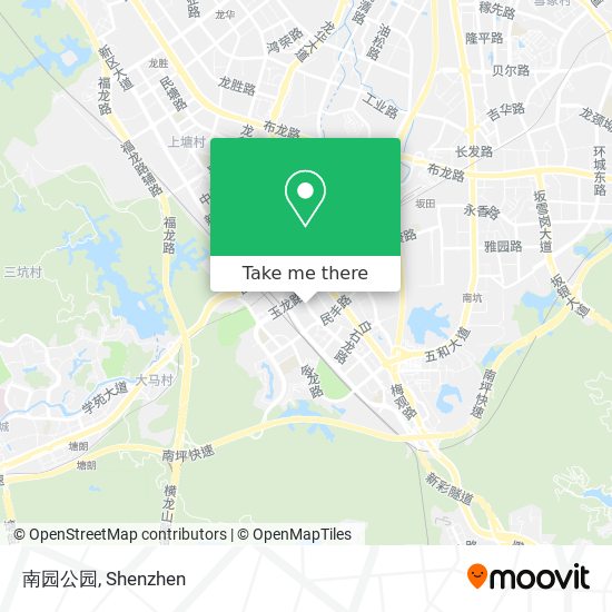 南园公园 map