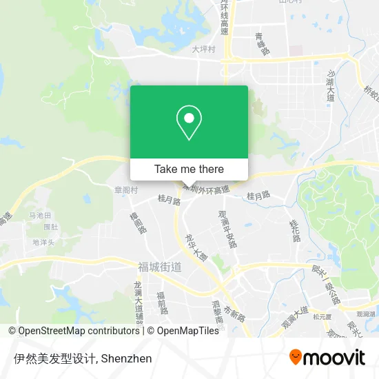 伊然美发型设计 map