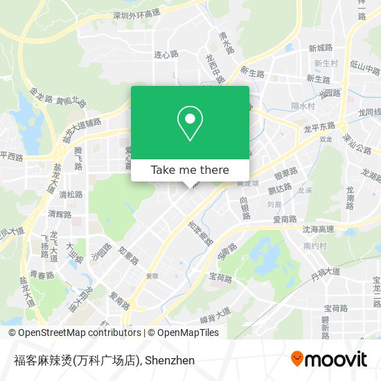 福客麻辣烫(万科广场店) map