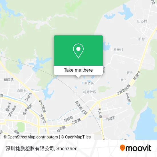 深圳捷鹏塑胶有限公司 map