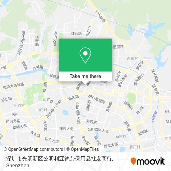 深圳市光明新区公明利亚德劳保用品批发商行 map
