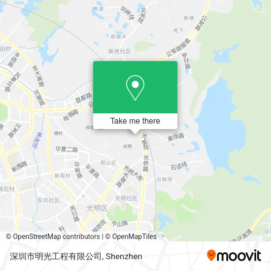 深圳市明光工程有限公司 map