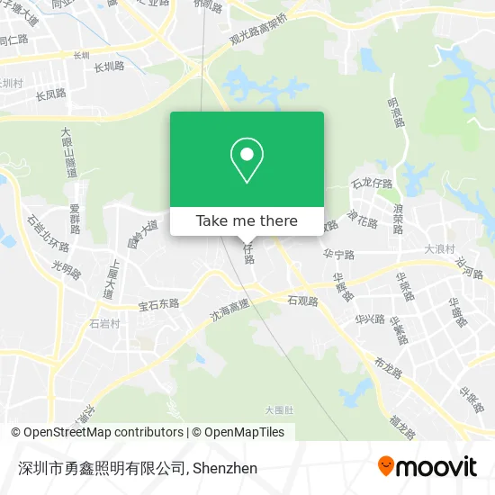 深圳市勇鑫照明有限公司 map