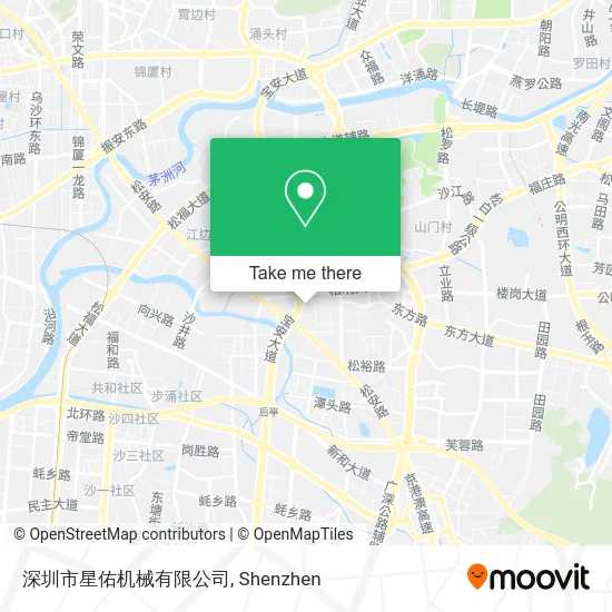 深圳市星佑机械有限公司 map