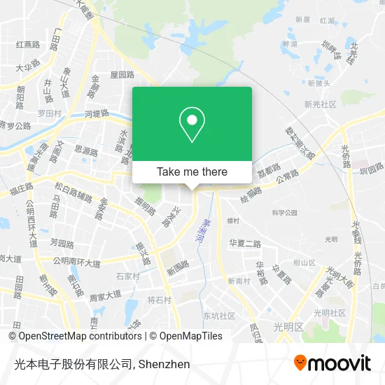 光本电子股份有限公司 map