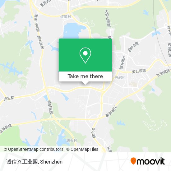 诚信兴工业园 map