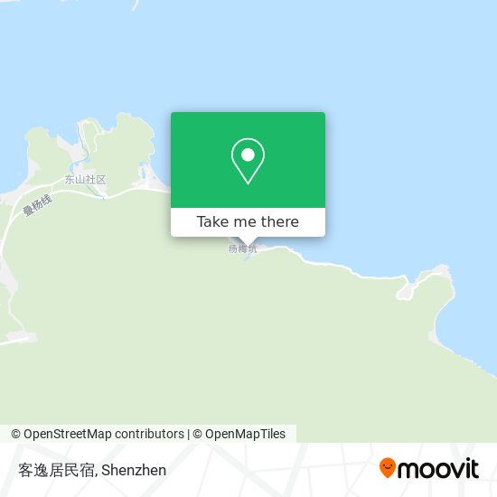 客逸居民宿 map