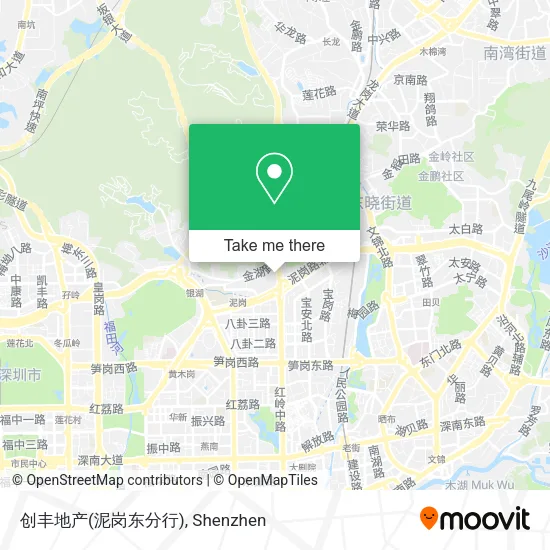 创丰地产(泥岗东分行) map