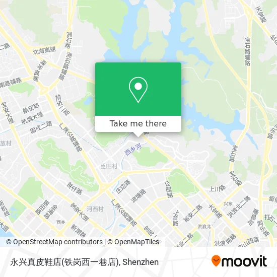 永兴真皮鞋店(铁岗西一巷店) map