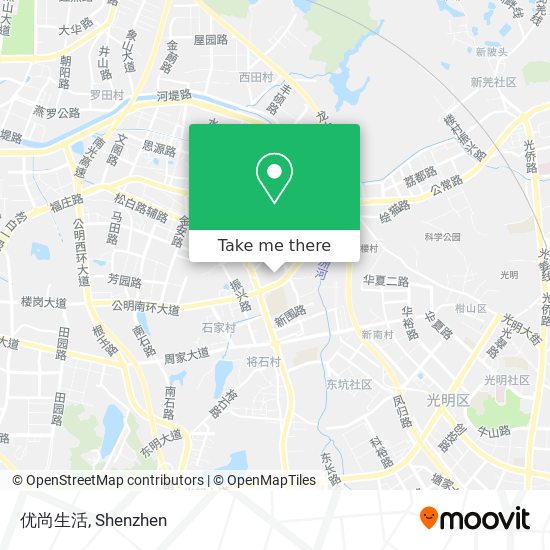 优尚生活 map