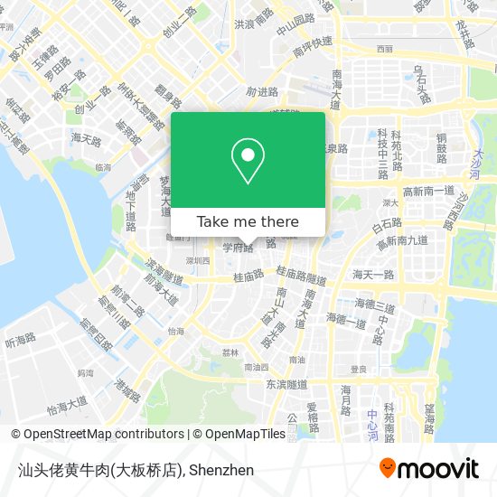 汕头佬黄牛肉(大板桥店) map