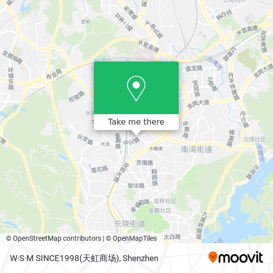 W·S·M SINCE1998(天虹商场) map