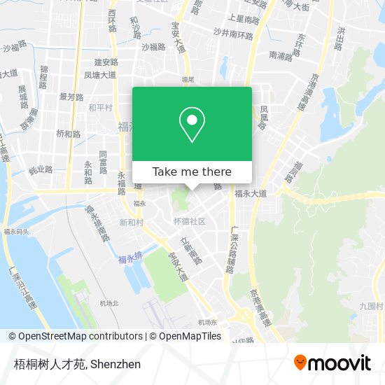 梧桐树人才苑 map