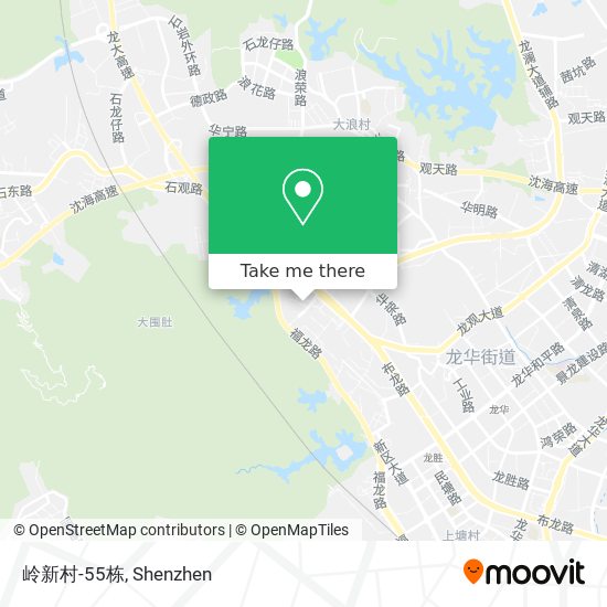 岭新村-55栋 map