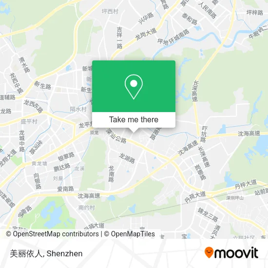 美丽依人 map