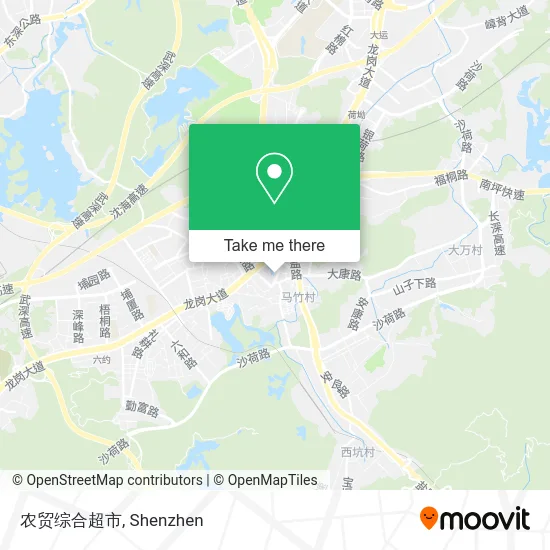 农贸综合超市 map