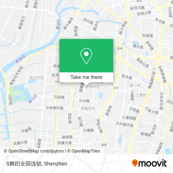 S舞蹈全国连锁 map