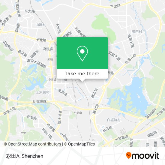 彩田A map