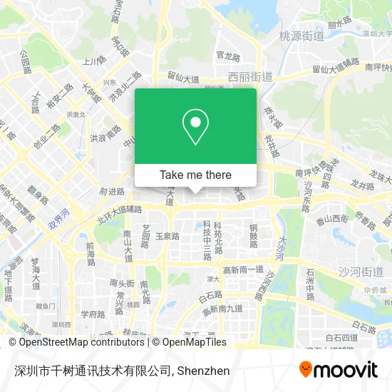 深圳市千树通讯技术有限公司 map