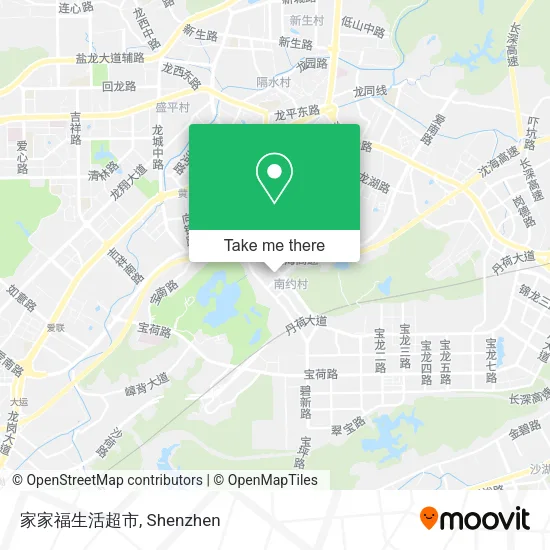 家家福生活超市 map