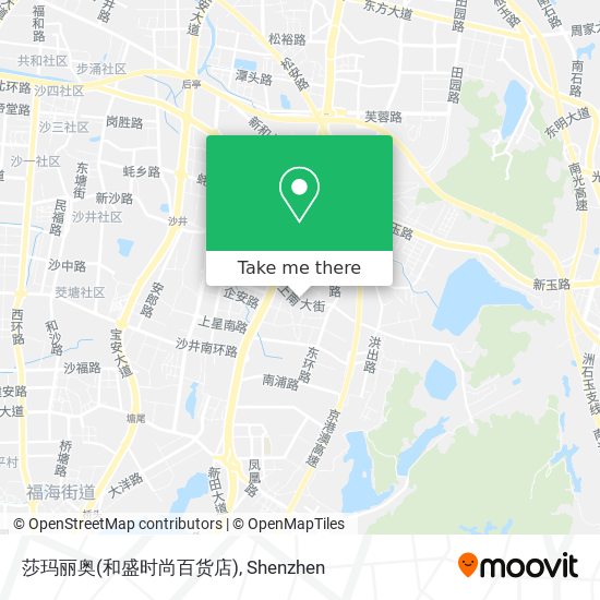 莎玛丽奥(和盛时尚百货店) map