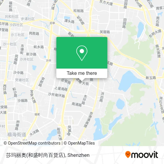 莎玛丽奥(和盛时尚百货店) map
