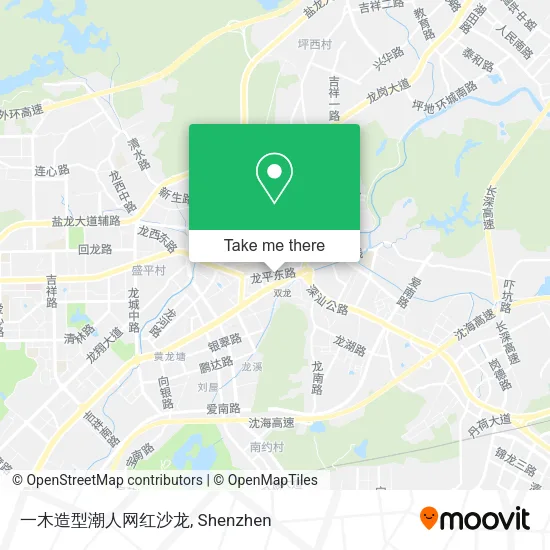 一木造型潮人网红沙龙 map